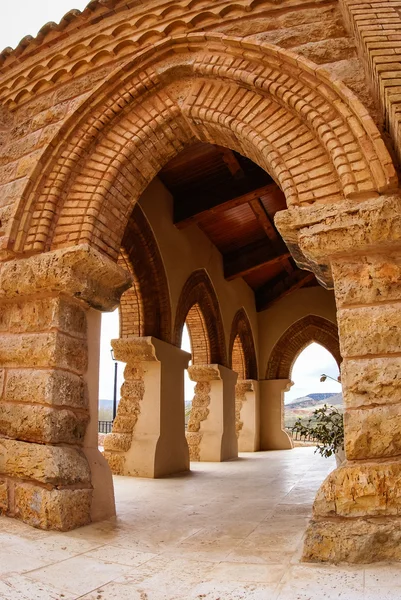 Starý kostel v Villaspesa — Stock fotografie