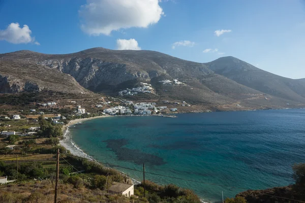 Bela paisagem da ilha de Amorgos — Fotografia de Stock