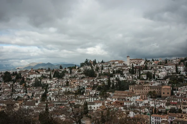 Paisaje urbano de Granada en Andalucía — Foto de Stock