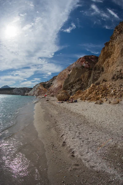 Malerischer Strand von Firiplaka — Stockfoto