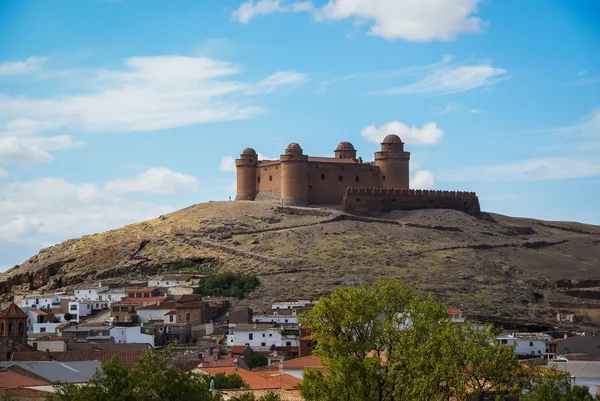 Eski ortaçağ kalesi Lacalaora — Stok fotoğraf