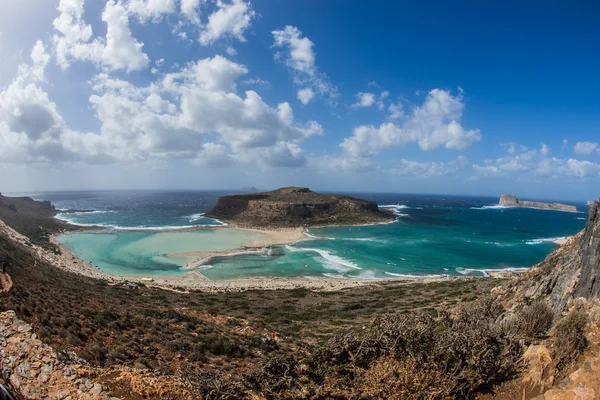 Balos bay in Grambusa island — Stock Photo, Image