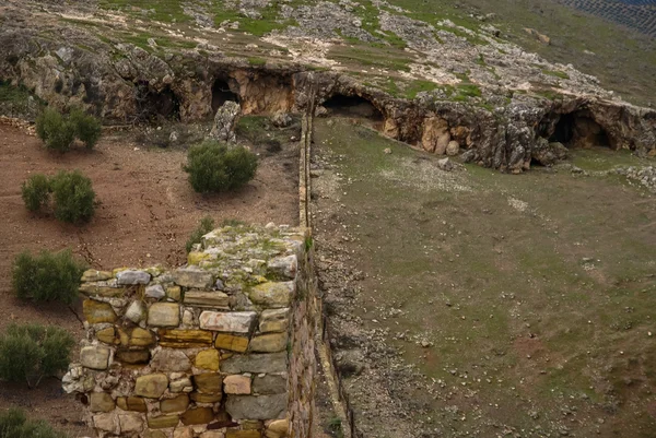 Ruínas do castelo em El Berueco — Fotografia de Stock