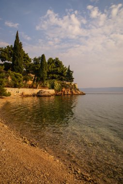 Günbatımında Bol Brac Adası