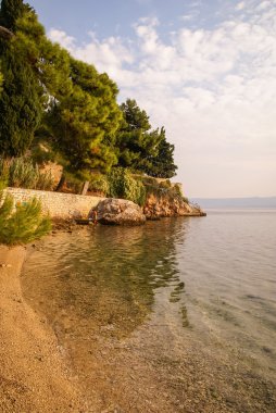 Günbatımında Bol Brac Adası