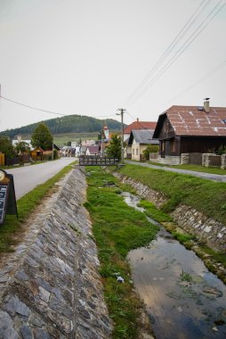 Slovakya'da küçük köy