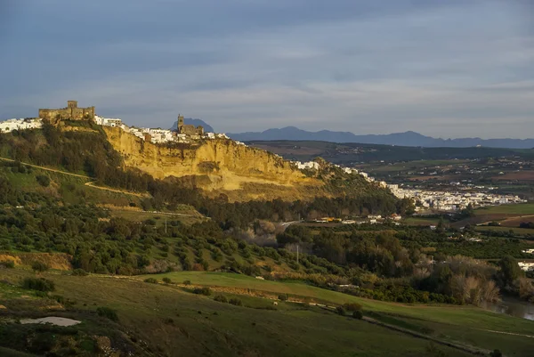 Utsikt över Arcos de la Frontera stad — Stockfoto