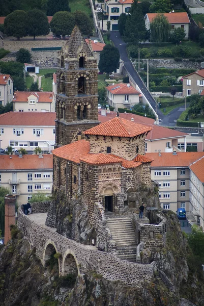 Veduta della città di Le Puy-en-Velay — Foto Stock