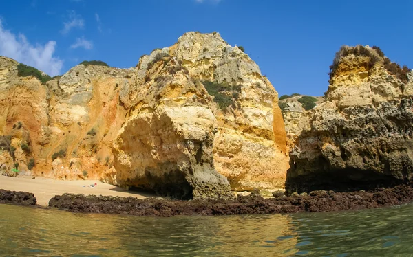 Malerischer Strand bei Lagos — Stockfoto