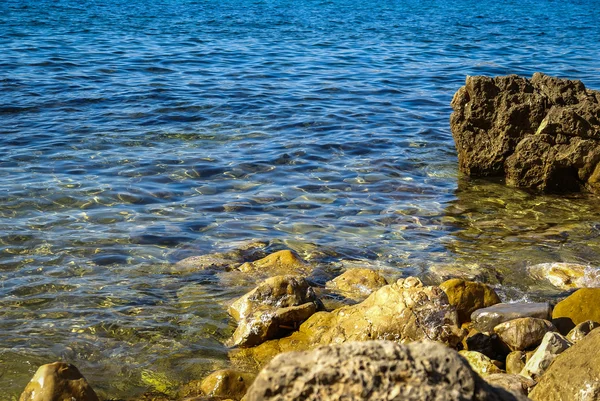 Vackra Cote d'Azur seashore — Stockfoto