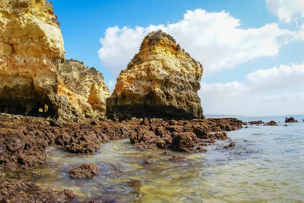 Malowniczej plaży w Lagos — Zdjęcie stockowe