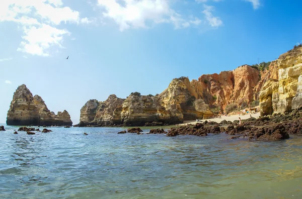 Malowniczej plaży w Lagos — Zdjęcie stockowe