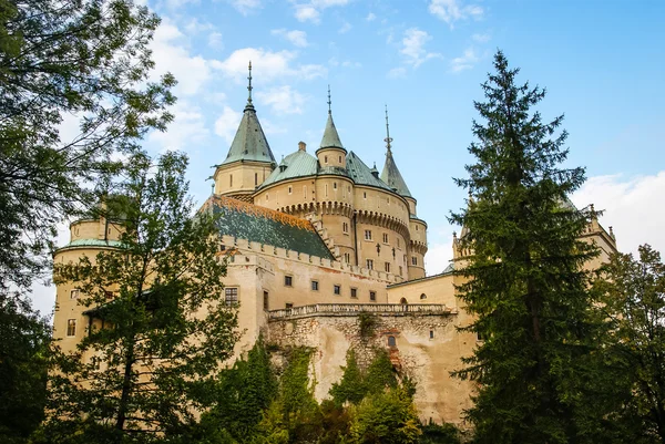 Velho castelo medieval em Bojnice — Fotografia de Stock