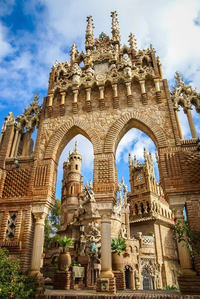 Castillo de piedra inusual en Andalucía — Foto de Stock