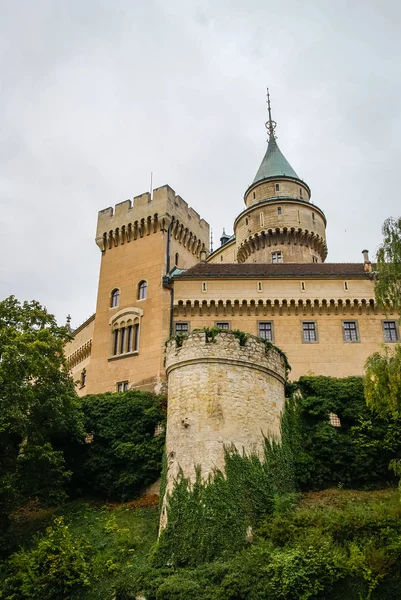 Původní středověký hrad v Bojnicích — Stock fotografie