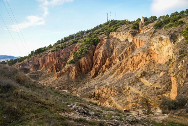 Ruinen von Daroca - mittelalterliche Stadt — Stockfoto