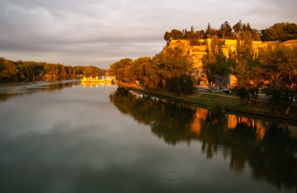 Avignon au coucher du soleil — Photo