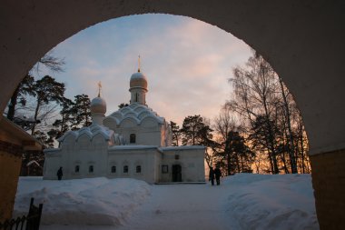 Arkhangelskoye Moskova'da kilisede