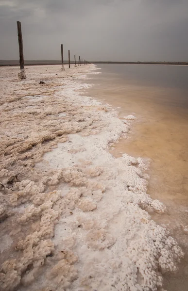 Russian Lake Baskunchak — Stock Photo, Image