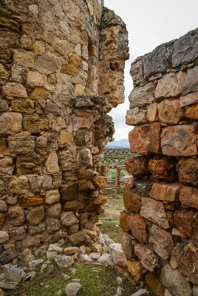 Zříceniny hradu na El Berueco — Stock fotografie