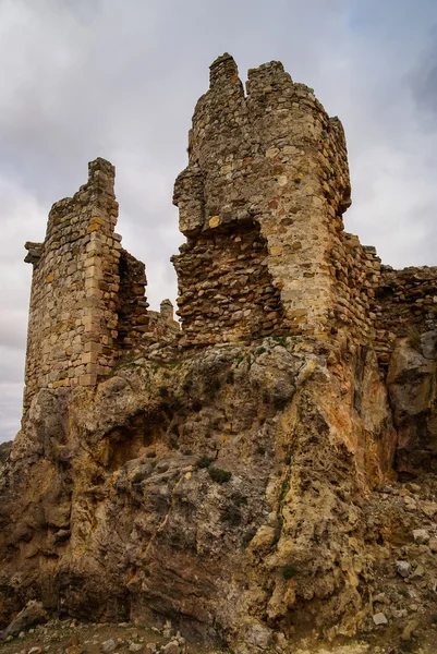 Руїни замку в Ель Berueco — стокове фото