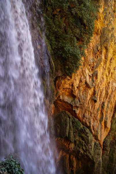 Wodospady w Monasterio de Piedra — Zdjęcie stockowe