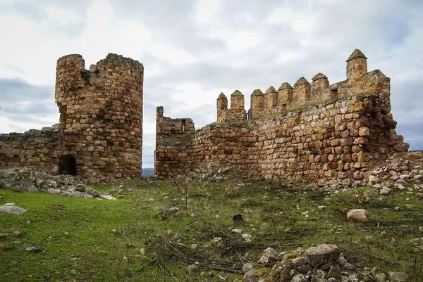 A El Berueco-kastély romjai — Stock Fotó