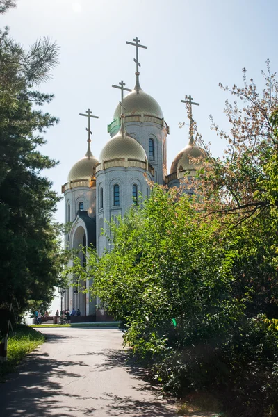 Kyrkan i Mamaev Kurgan — Stockfoto
