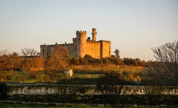 Hrad v Aguijuelas v regionu Caceres — Stock fotografie