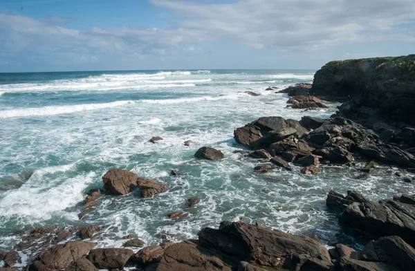 Pintoresco como la playa de Catedrais — Foto de Stock