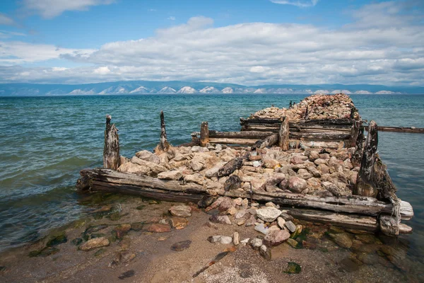 Oever van het Baikalmeer — Stockfoto