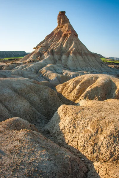 Bardenas reais em navarra — Fotografia de Stock