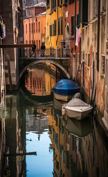 Canal e ponte em Veneza — Fotografia de Stock