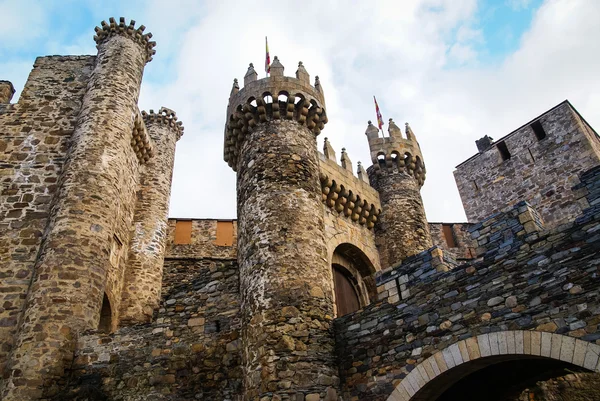 Castelo de Ponferada — Fotografia de Stock