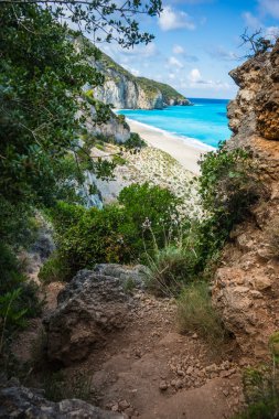 Pitoresk milos beach