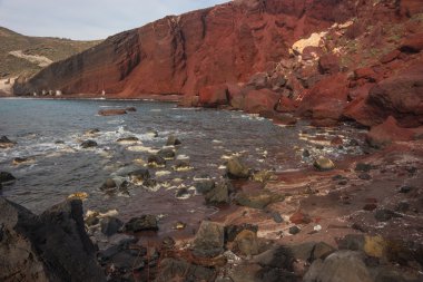 Red beach santorini