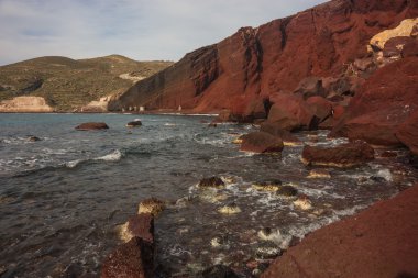 Red beach santorini