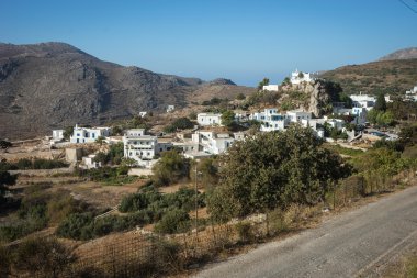 Amorgos Adası'nın güzel manzara