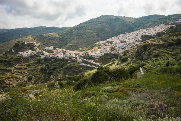 Paisaje urbano de Kea en Ciclades — Foto de Stock