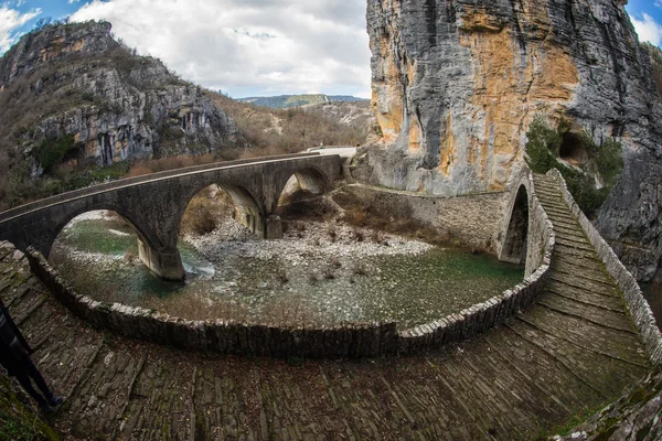 Kokoris old stone bridge — Stock Photo, Image