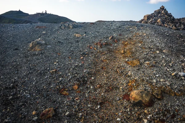 トニア Kameni 火山島 — ストック写真