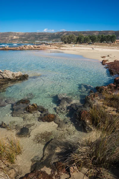 Picturesque Falasarna beach — Stock Photo, Image