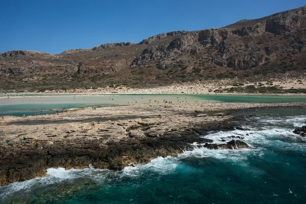 Balos bay in Grambusa eiland — Stockfoto