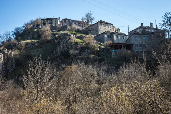 Villaggio di Kipi in Zagorohoria — Foto Stock