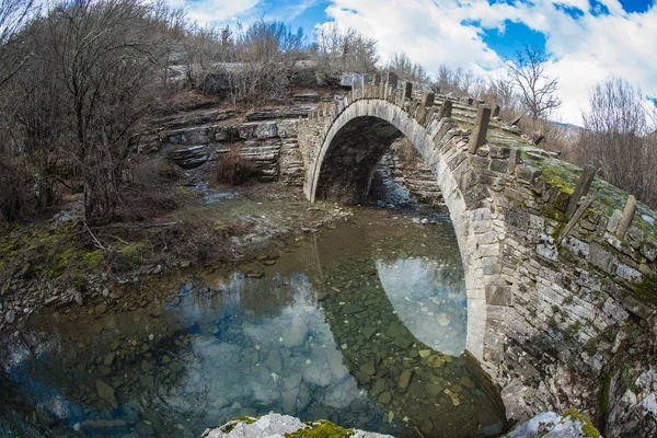 Captain Arcoudas old stone bridge — Stock Photo, Image