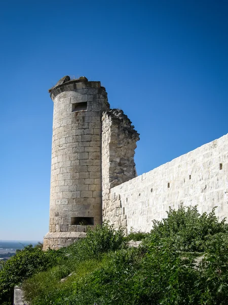 Ruins of a castle at Iscar — Stock Photo, Image