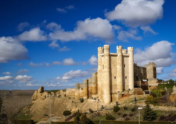 Slottet på Valencia de Don Juan — Stockfoto