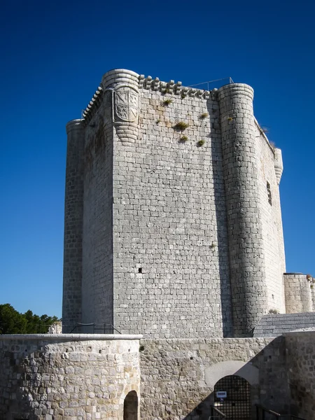 Ερείπια ενός κάστρου στο Iscar — Φωτογραφία Αρχείου