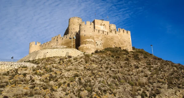 Η κάστρο σε Biar — Φωτογραφία Αρχείου