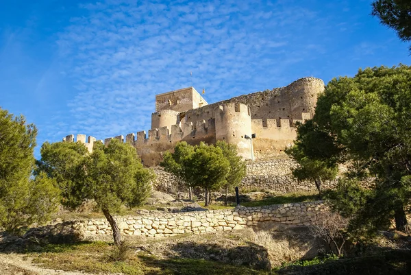 Castello di Biar — Foto Stock